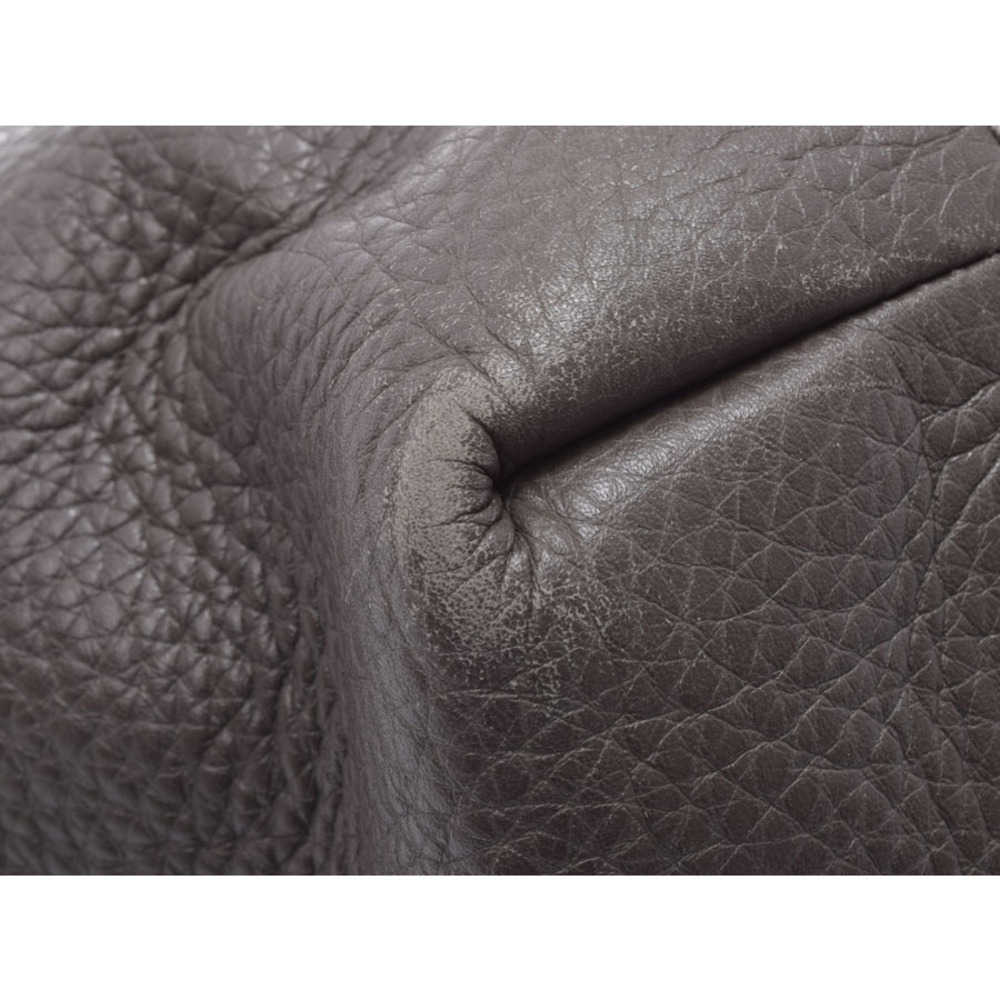 Gucci handbag gray python leather - image 8